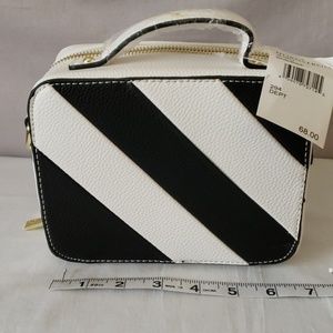 New Jules Kae  Black White Bag